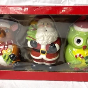 NEW LISTINGHome Accent Holiday Ornaments Set Of 3 Christmas Ornaments